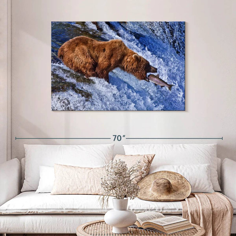 Brampt Bear Hunting, 30" H x 45" W