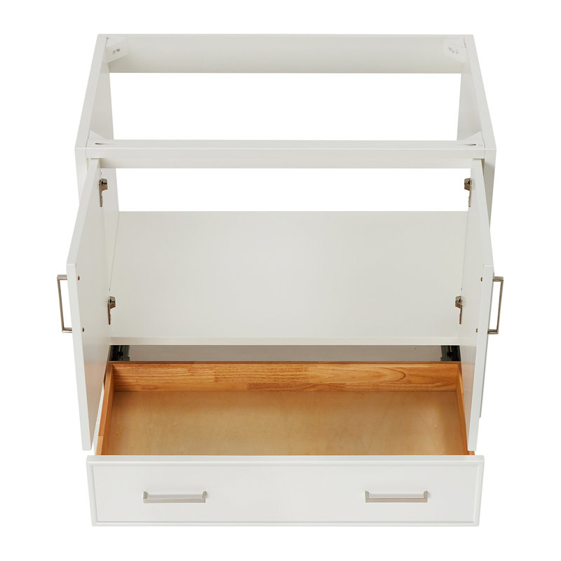 Peightyn 36.75'' Single Bathroom Vanity Base Only, White