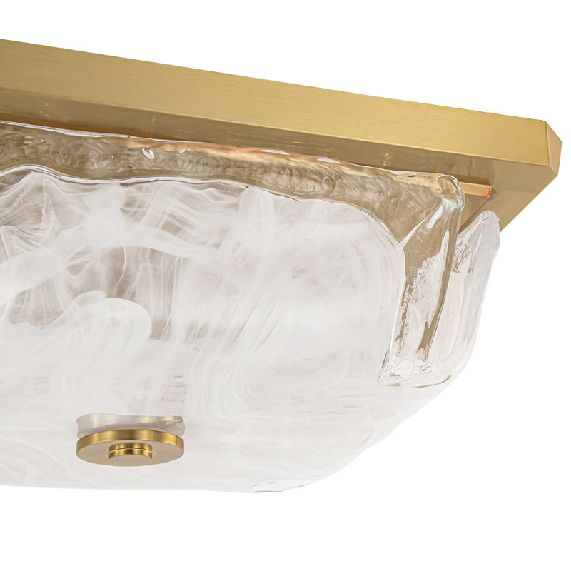 Plafonnier encastré 3 lumières
