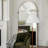 French-Style Minimalist Luxury Wall-Mounted Floor-Standing Arched Full-Length Mirror-118509617-118509615