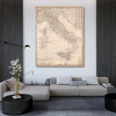 Antique Map of Italy