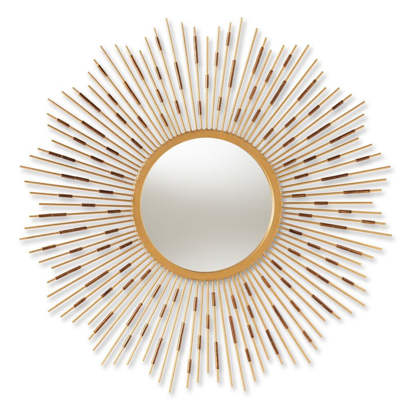 Iron Frame Wall Mirror