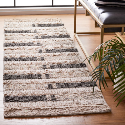 Artesha Hand Woven Cotton Striped Rug