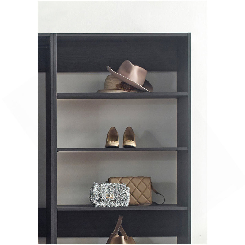 Monica Wood Walk-In Closet System