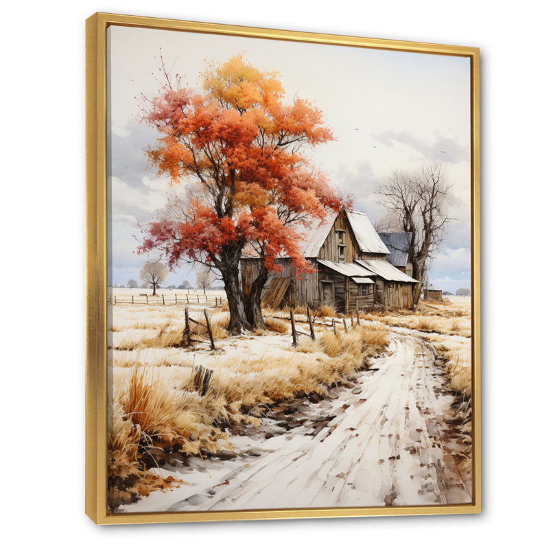 Vano Farmhouse Seasons II, Or, H 32 po x l 16 po x P 1 po
