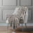 One Pixie Street  Gray 50" x 70" Sherpa Throw Blanket, Gray