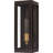 Manushe 1-Light Western Bronze Outdoor Wall Lantern