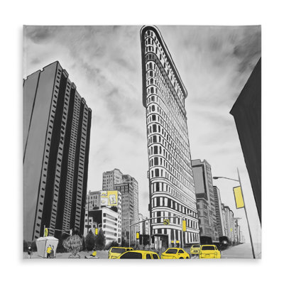 Flatiron Building Tablecloth | NYC Home Decor | Indoor/Outdoor