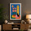Cat by the Window Mid-Century 1 Piece Wrapped Canvas Wall Art-398134001-398134004