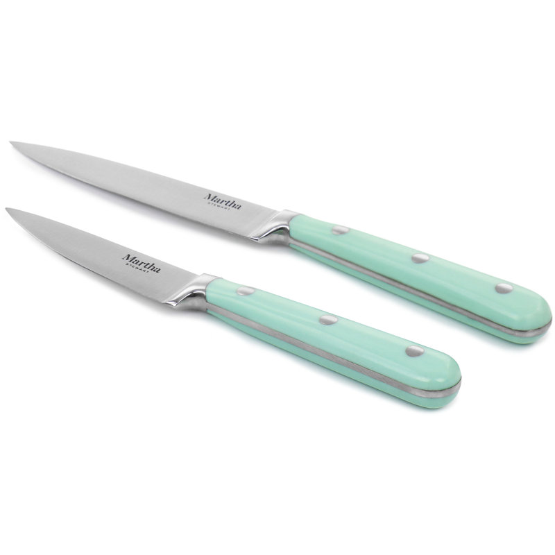 Ensemble de couverts en acier inoxydable 2 pièces Martha Stewart