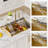 29inch Kitchen Sink with Waterfall Faucet Drop In Workstation 16-gauge Stainless Steel Multifunctional Single Bowl  ﻿-112598773