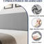 Très grande base de lit tapissier avec tête de lit, support en lattes de bois, pieds robustes en métal, aucun sommier tapissier requis, lit plateforme moderne, beige-662990076-662990078