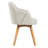 Fegan Swivel Linen Upholstered Back Side Chair-913849423-879140303