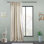 Extra Long & Extra Wide Faux Linen Decorative Curtain Single Panel