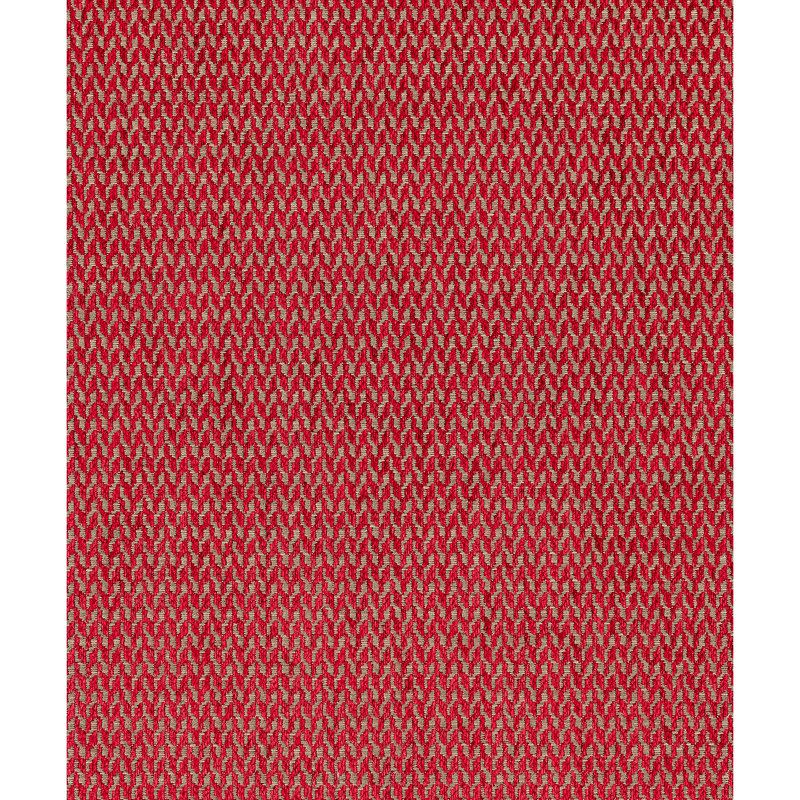 Tissu Merchante Cortona Chenille, Groseille