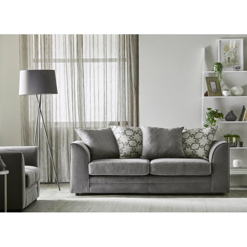 Arabella 2 - Piece Living Room Set, Grey, Right Hand