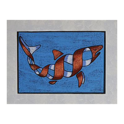Décoration murale requin