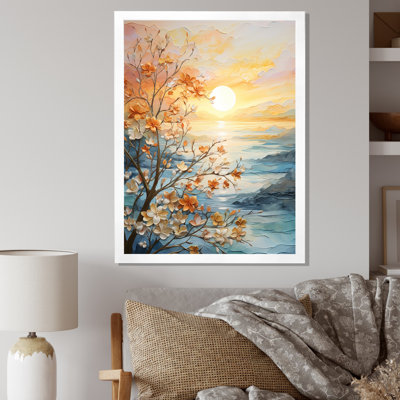 Impression sur toile Ivoneta Bold Sunrise Eernal Renewal I - lever et coucher de soleil