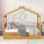 Cadre de lit, lit en bois avec tiroirs de rangement-801218993-801218997
