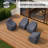 Ambrin Swivel Patio Chair Covers