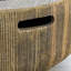 Acequia Round Steel Smokeless Utility Cart