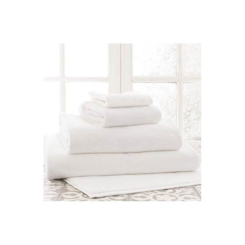 Signature Bath Towel, White