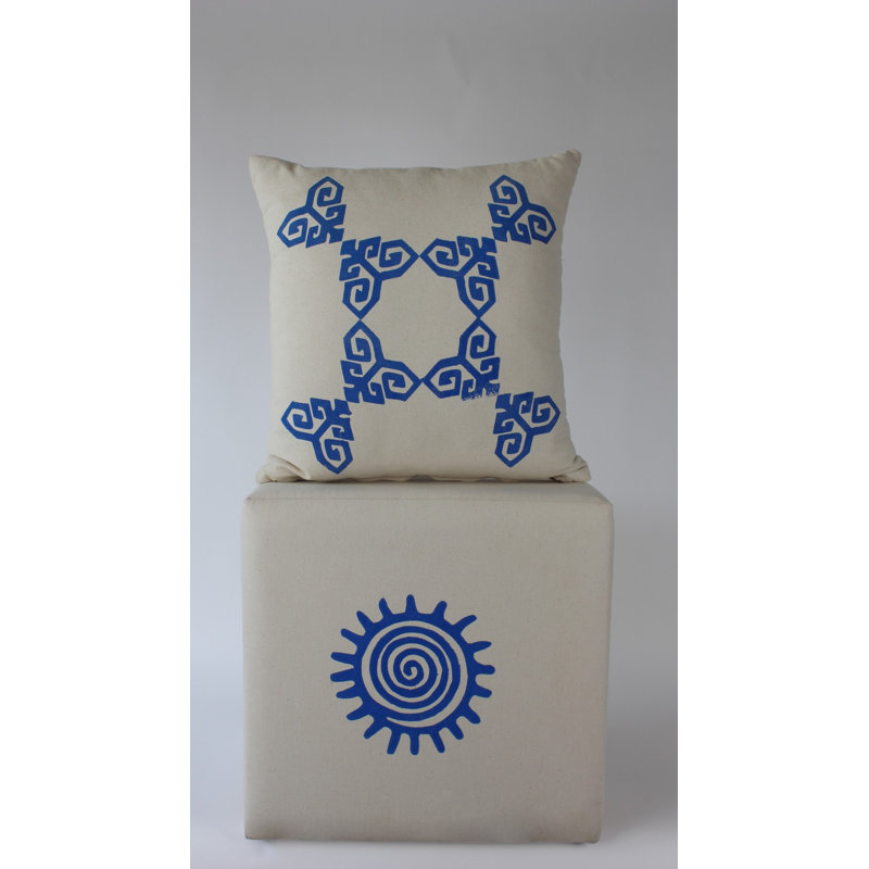 Decorative Cushion Cover, 50% Polyester / 50% Cotton, 16.9 x 16.9 Inches | Digital Print Design, Machine Washable at 86°F | Perfect for Home Decor, Living Room, and Bedroom Accent, Soft and Durable Fabric