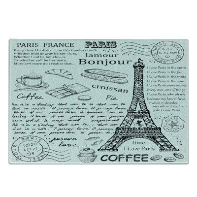 East Urban Home Glass Christam Cutting Board