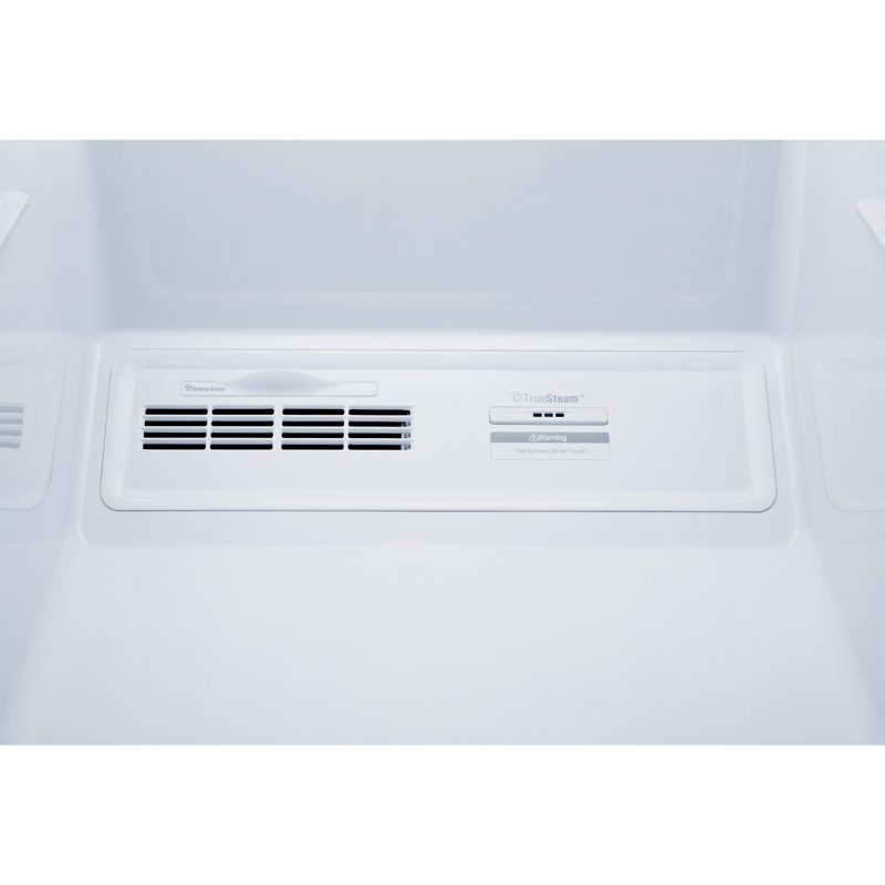 LG STUDIO Styler Smart STEAM Closet in Black Tinted Mirrored Finish with TrueSteam Technology and Moving Hangers