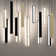 Chaos 14 - Light Matte Black LED Cluster Pendant
