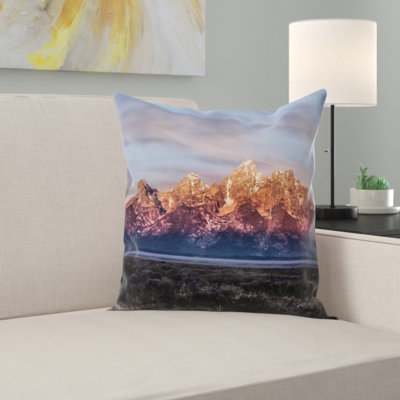 Mountain Throw Pillow