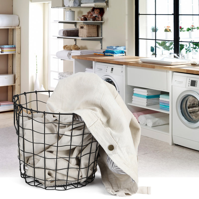 Organisateur de support de rangement pour panier à linge