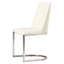 Chaise d'appoint chromée argentée Chromium-15477411