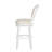 Swivel Upholstered Counter Stool with Solid Wood Frame-1721288319-1721288318