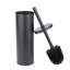 Brosse de toilette en bronze huilé avec pot-63221010