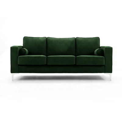 Georgio 3 Seater Velvet Sofa