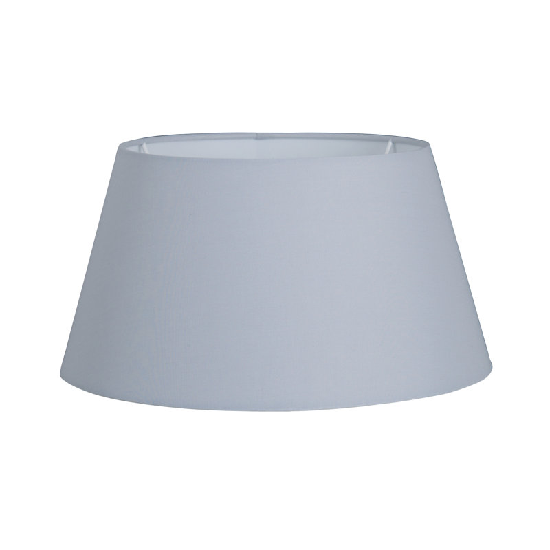 Lyndia 40 cm Textile Empire Lamp Shade, 19cm h x 35cm W x 35cm D, Grey