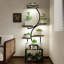 8-Tiered Metal Frame Bookshelf