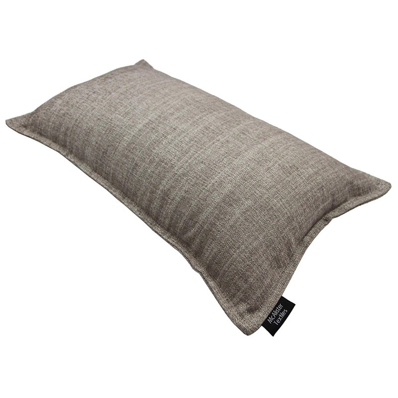 Cyrus Rectangular Cushion, 30 x 50cm, Taupe Beige