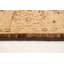 Tapis zone en laine beige/brun 4 pi 10 po x 6 pi 7 po one-of-a-kind à la main noué la 2010 chobi Erwan