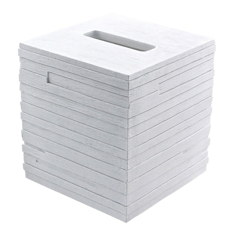 O couvercle de boîte de papier Justice, Blanc