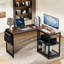 Bureau d'ordinateur en L Akoowo