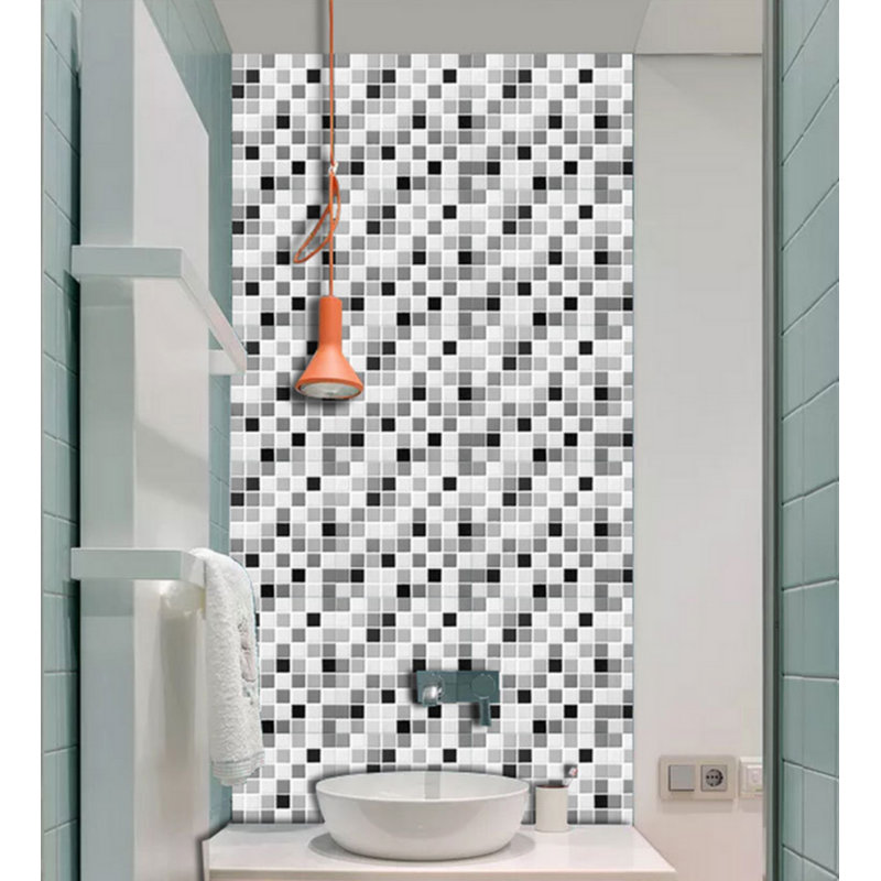 Carreau de mosaïque auto-adhésif en vinyle 12 po x 12 po