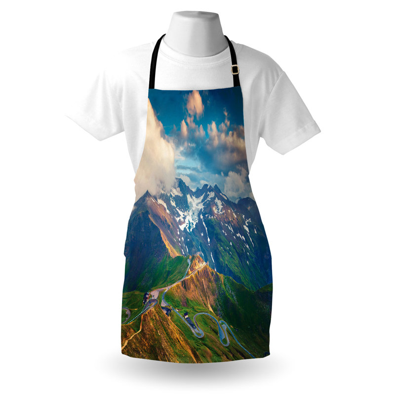 No Pattern Bib Apron