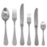 Casablanca 36 - Piece Stainless Steel Flatware Set - Service for 6