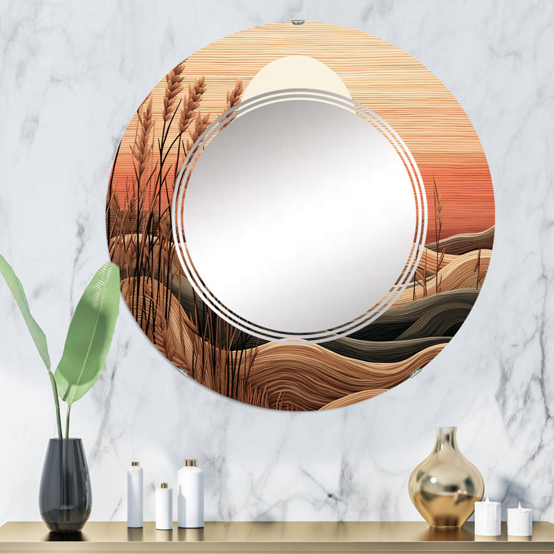 Miroir mural Waunita, 32 po x 32 po