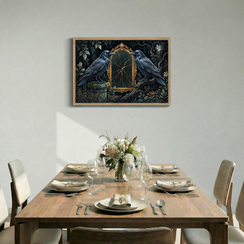 Art mural sur toile Ravens, H 24 po x l 36 po