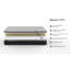 Grand matelas en mousse de latex 11 po - Support intérieur respirant 11 po