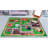 Furnish my Place Schaible 763 City Map | HD City Street Map Kids Rug | Washable Floor Mat | Playroom & Kindergarten | Contemporary Design | Multicolor