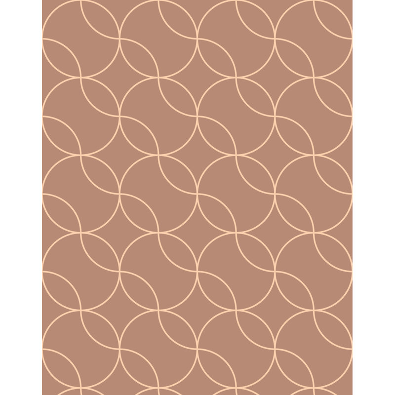 Bevans 7m x 75cm Wallpaper Roll, Brown